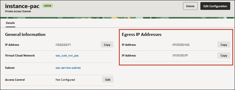 Description of oac-console-ip-egress.jpg follows Description of oac-console-ip-egress.jpg follows