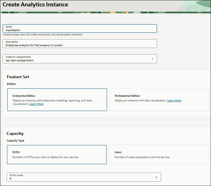 Description of oac-create1.jpg follows Description of oac-create1.jpg follows