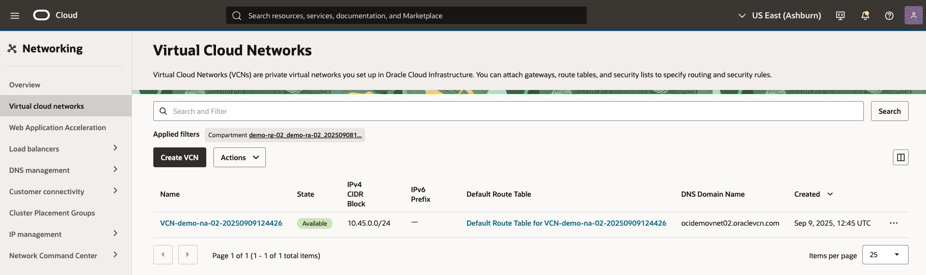 This screenshot shows how to view a Network Anchor. This screenshot shows how to view a Network Anchor.
