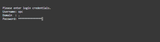 ログイン資格証明