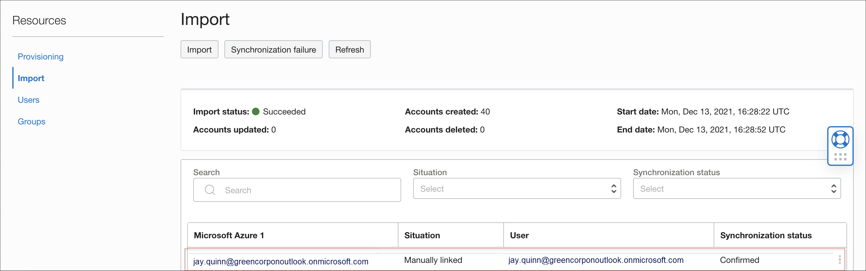 クリックして展開 インポートは成功しました