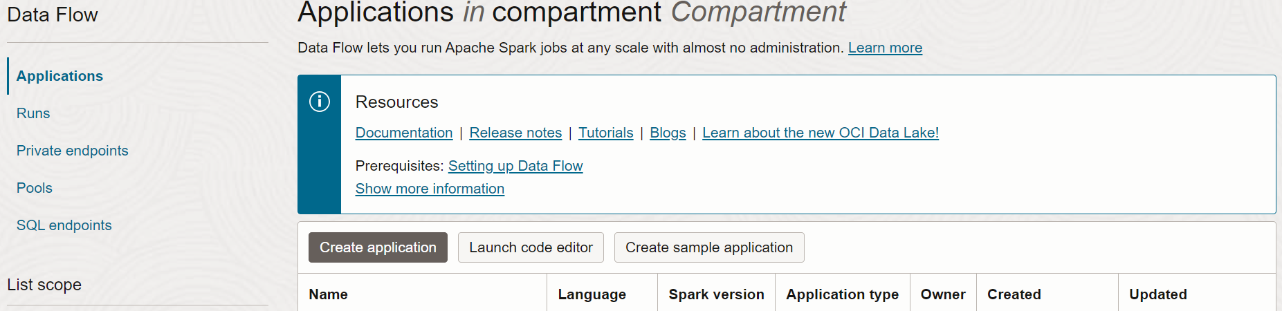 SelectCreateアプリケーション