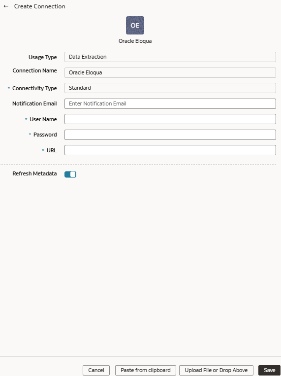 fawag-eloqua-create-connection.pngの説明が続きます fawag-eloqua-create-connection.pngの説明が続きます