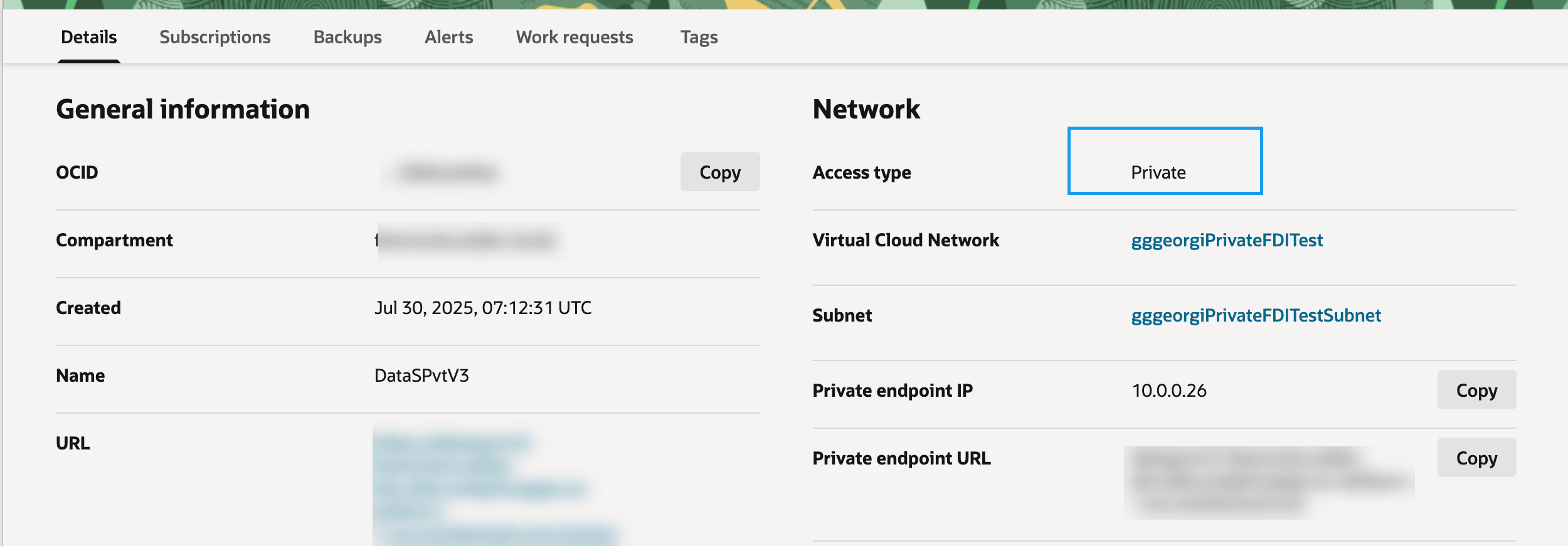 fawag-fdi-pvt-instance-details-oak.pngの説明が続きます fawag-fdi-pvt-instance-details-oak.pngの説明が続きます