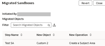 移行を元に戻す 移行を元に戻す