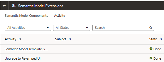 「完了」状態が表示された「改訂済UI」タスクにアップグレードされました 「完了」状態が表示された「改訂済UI」タスクにアップグレードされました