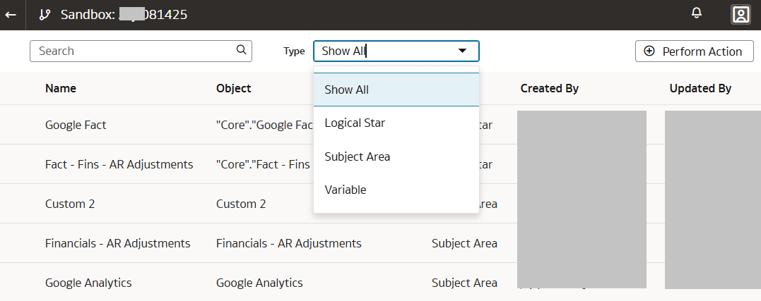 「処理の実行」オプション